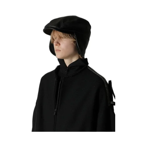 Soft Leather Ear Muff Cap