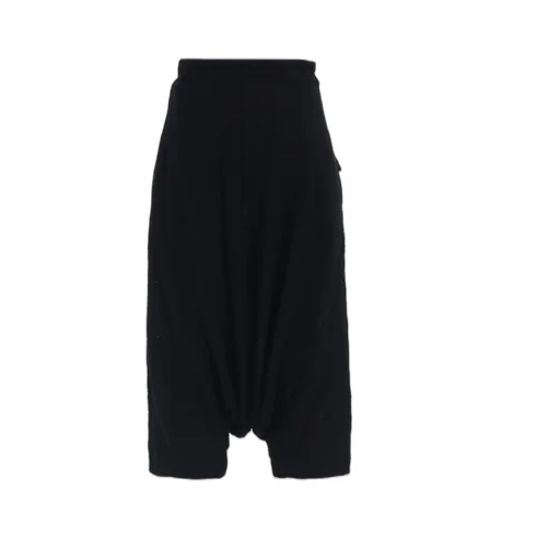 Geometric Sheer Jq Pocket Sarouel Pants