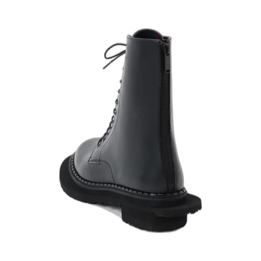 Twisted Leather Boots