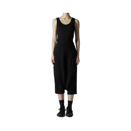 Geometric Sheer Jq Pocket Sarouel Pants