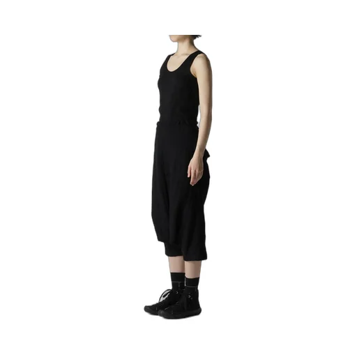 Geometric Sheer Jq Pocket Sarouel Pants