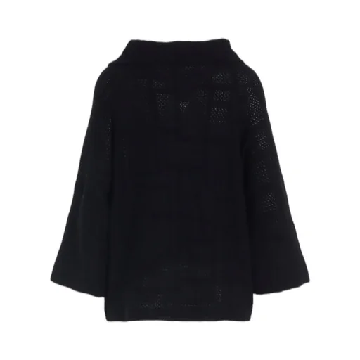 Geometric Sheer Jq Collared Raglan Cd