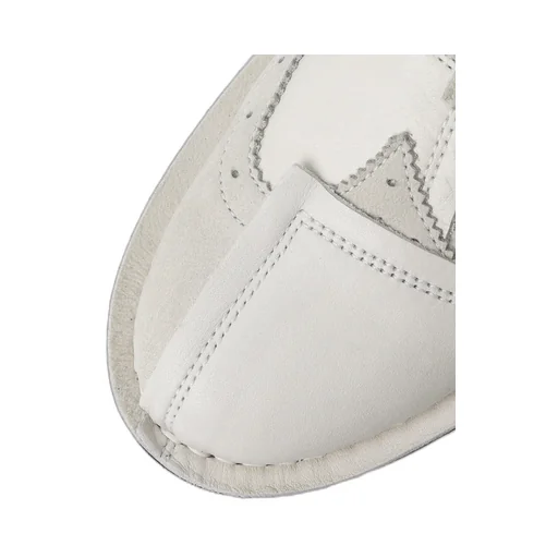 Raw-Edge Leather Derby Shoes