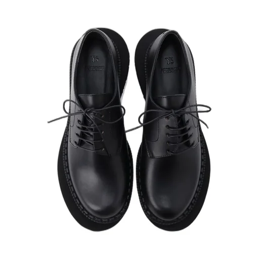 Twisted Leather Derby Shoes