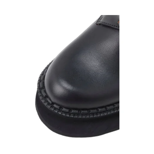 Twisted Leather Derby Shoes