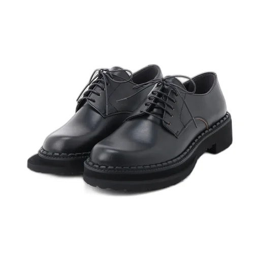 Twisted Leather Derby Shoes