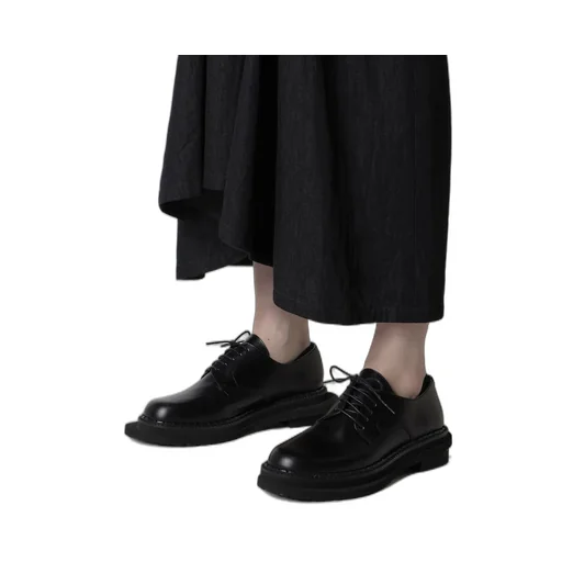 Twisted Leather Derby Shoes