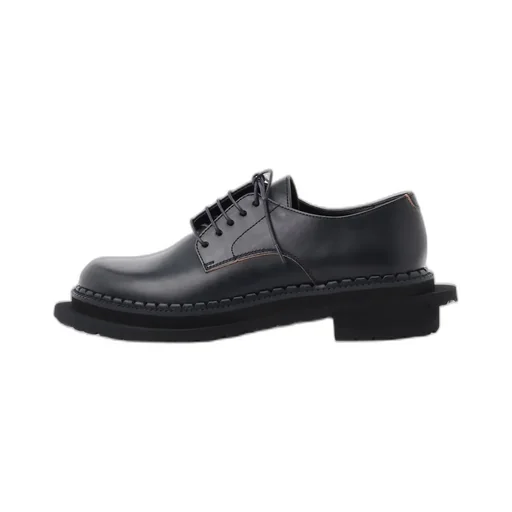 Twisted Leather Derby Shoes