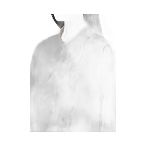 Cotton Lawn Untrimmed Frill Blouse