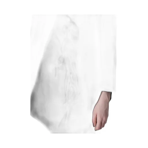 Cotton Jersey Animal Print Asymmetry Drape T