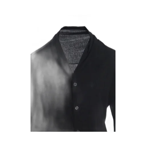 60/- Cotton Hard Twisted Long Sleeve Cardigan