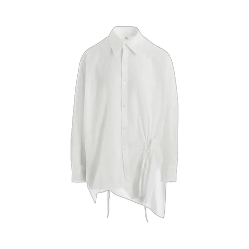 Cotton Lawn Circle Gathered Blouse