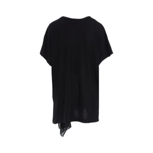 Lyocell/Cotton Half Sleeve Long T