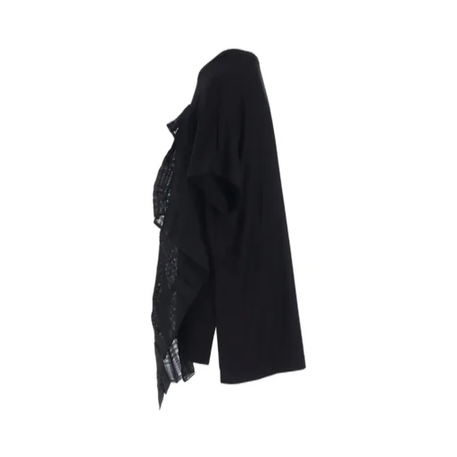 Lyocell/Cotton Half Sleeve Long T
