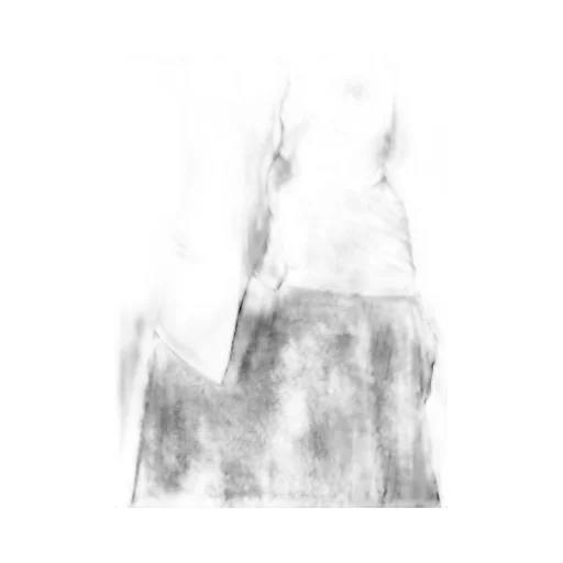 Hard-Twist Asymmetric High Neck Half Sleeve T