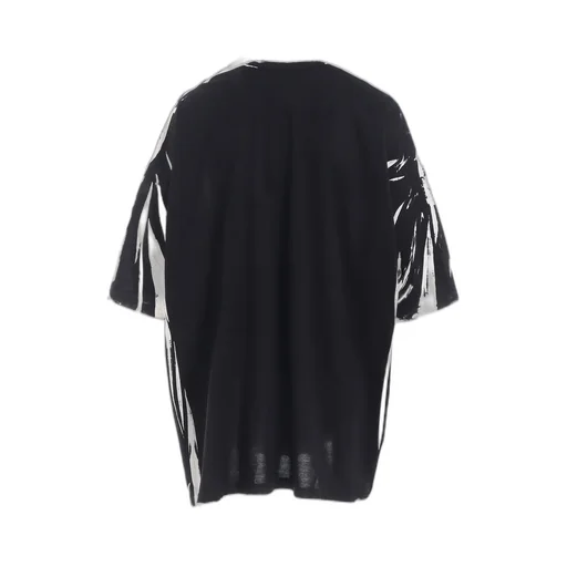 Cotton Lace/Print Big Pocket Pullover