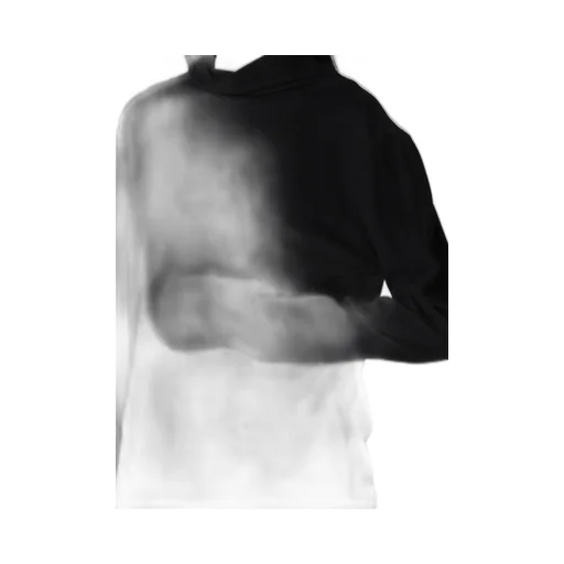 Hard-Twist Back Button Off-Neck T