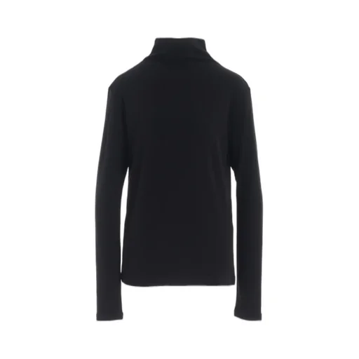 Hard-Twist Back Button Off-Neck T