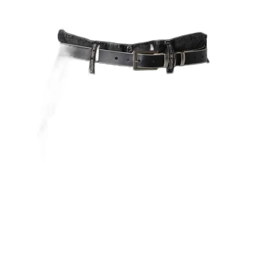 Spotted Denim Wide Leg Gusset Pants