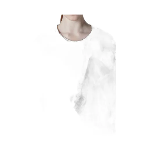 Cotton Lace/Print Big Pocket Pullover