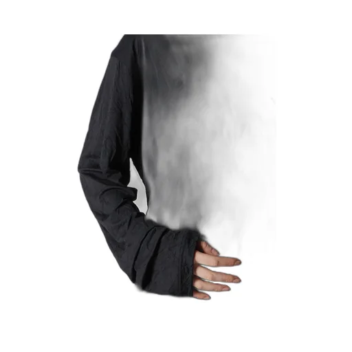 Wrinkle Jersey Y's Stitch Long Big T