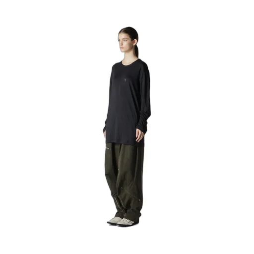 Wrinkle Jersey Y's Stitch Long Big T