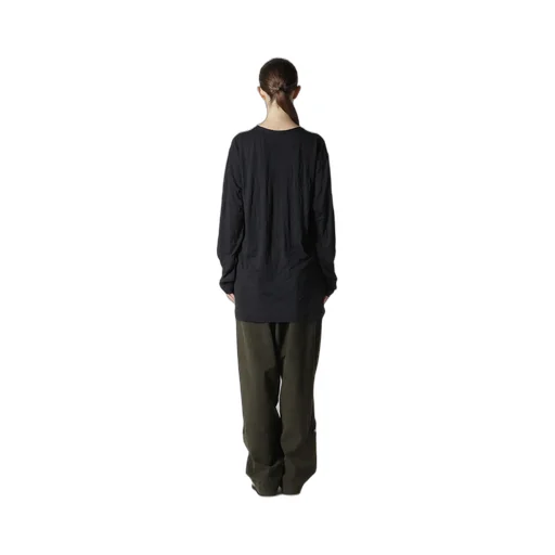 Wrinkle Jersey Y's Stitch Long Big T