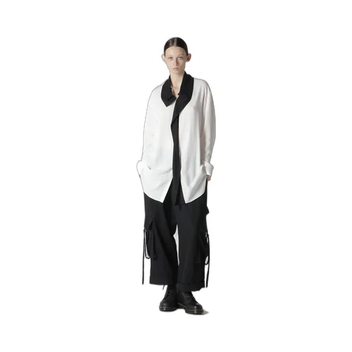 Wool Gabardine Mackin Cargo Pants