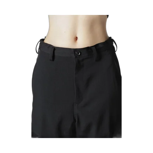 Wool Gabardine Tapered Pants