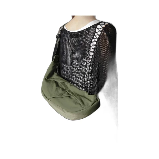 Ny Washer Twill 3-Pocket Shoulder Bag