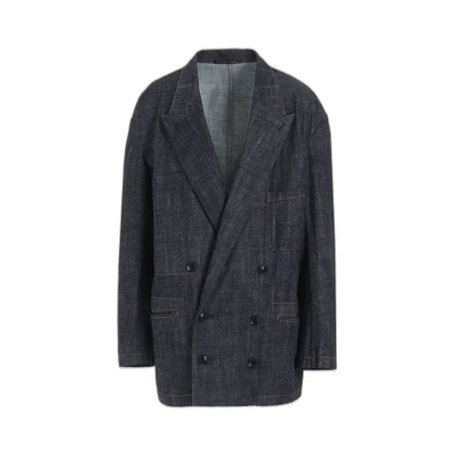 8Oz Denim Peaked Lapel Jacket