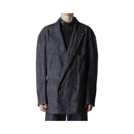 8Oz Denim Peaked Lapel Jacket