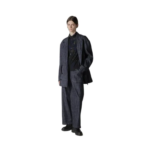 8Oz Denim Peaked Lapel Jacket
