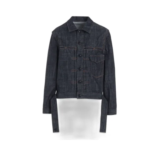 8Oz Denim Tucked Denim Jacket