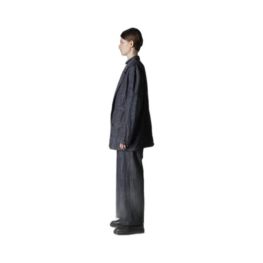 8Oz Denim Peaked Lapel Jacket