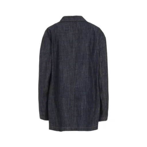 8Oz Denim Peaked Lapel Jacket