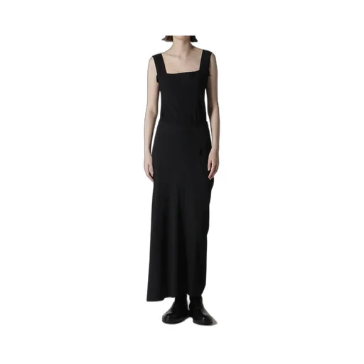 Wool Gabardine Left Cloth Skirt