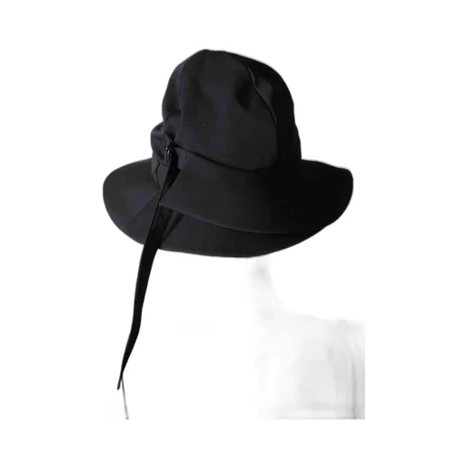 Wool Gabardine Crochet With Belt