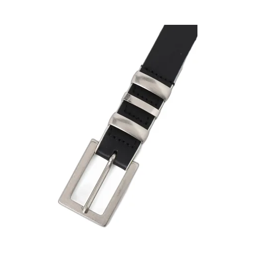 Thick Semi Gloss Leather 25Mm Belt