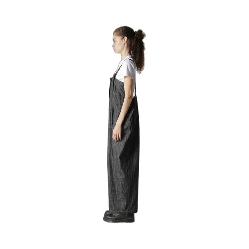 8Oz Denim Overalls With Strap