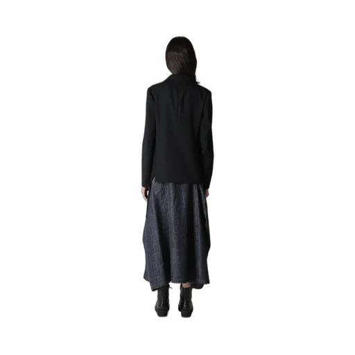 Wool Gabardine Left Doubled Jacket