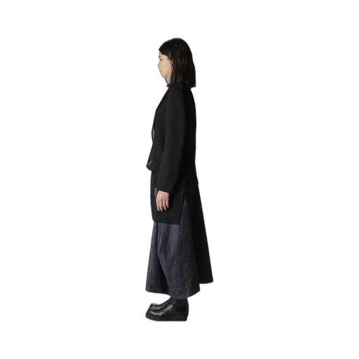 Wool Gabardine Left Doubled Jacket