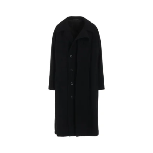 Wool Single Mosser Left W Facing Coat