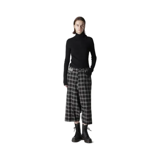 Multi Plaid Sarouel Pants