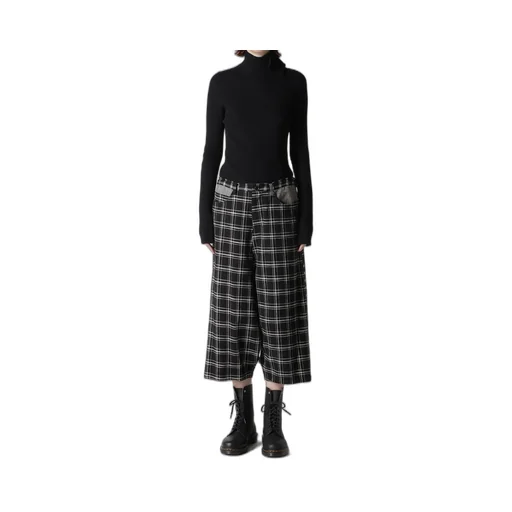 Multi Plaid Sarouel Pants