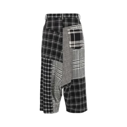 Multi Plaid Sarouel Pants