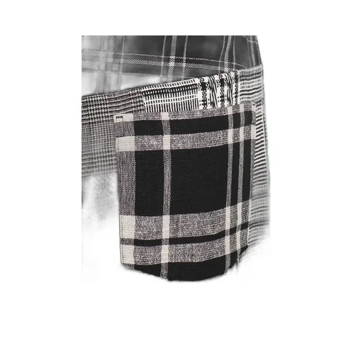 Multi Plaid Sarouel Pants