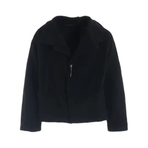 Wool Brend Pile Coat With Pin