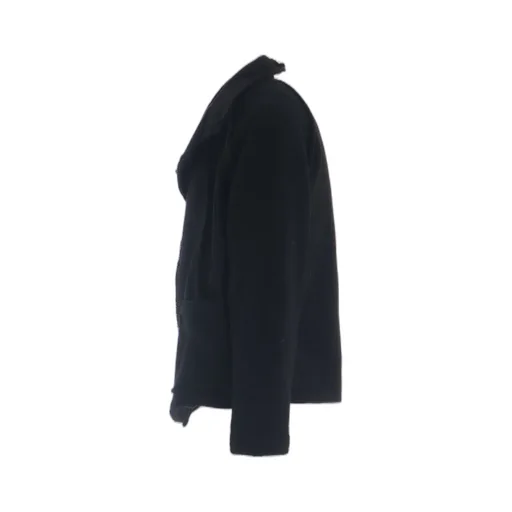 Wool Brend Pile Coat With Pin