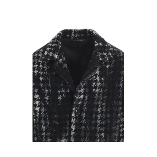 Houndstooth Tie-Dyed Wool Jacket